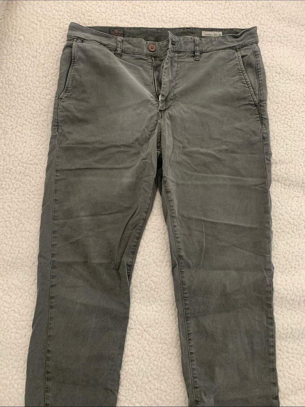Faherty Gray Chinos